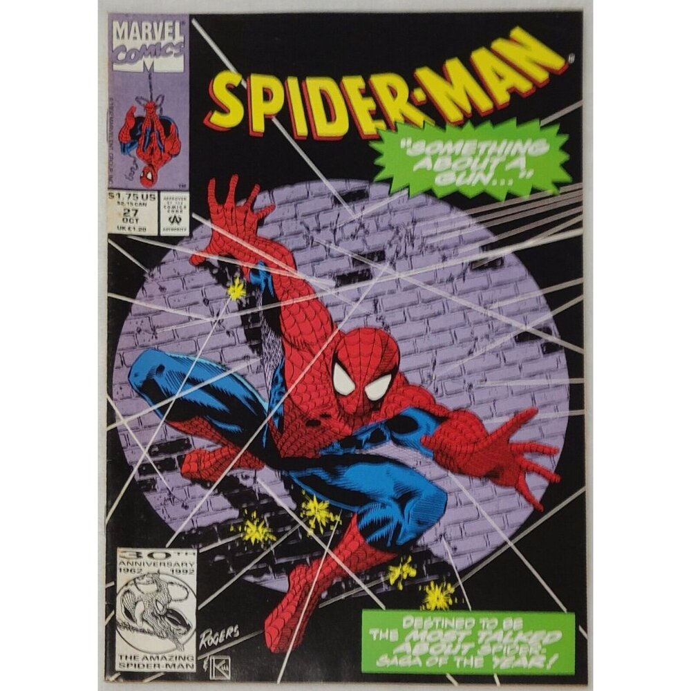 Spider-Man 27 Marvel Comics 1992 VG